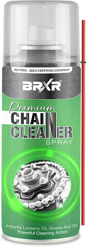 BRXR Chain Cleaner Spray for All Bike & Cycle Chains | Powerful Degreaser | Removes Grease, Dirt & Grime | Pre-Lubrication Cleaner Chain Oil