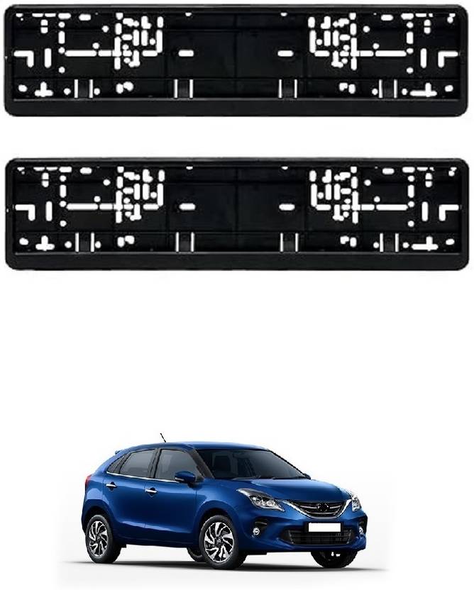 Suprozo Car number plate safety cover frame protector holder for Toyota ...