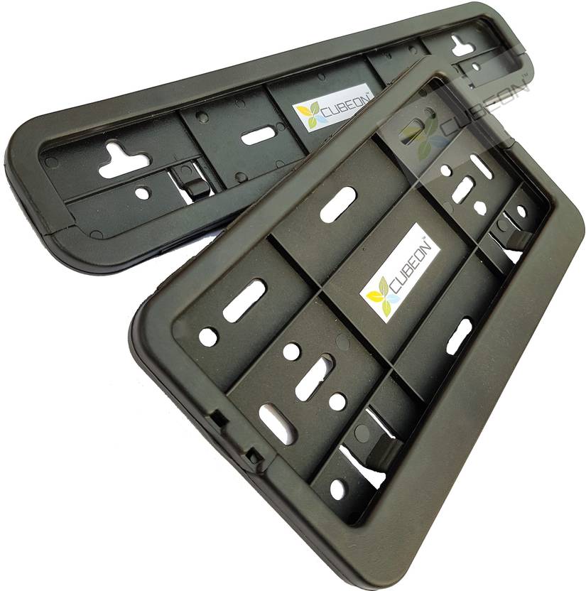 Cubeon IND Number Plate Frame For Universal Bike/Scooty Front open Bike