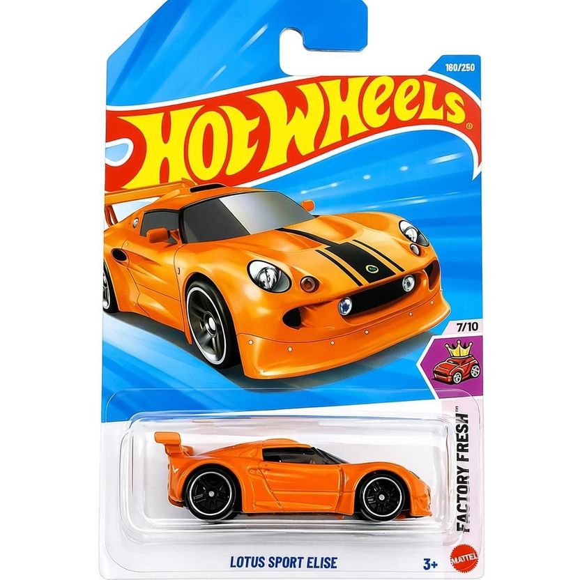 Hot Wheels C4982 Lotus Sport Else 7/10 Die Cast Toy Car Orange - Image 1