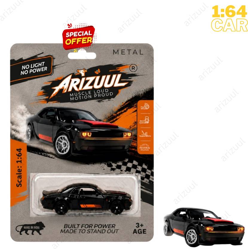 Arizuul Dodge SRT Fast & Furious Style Mini Car Collection