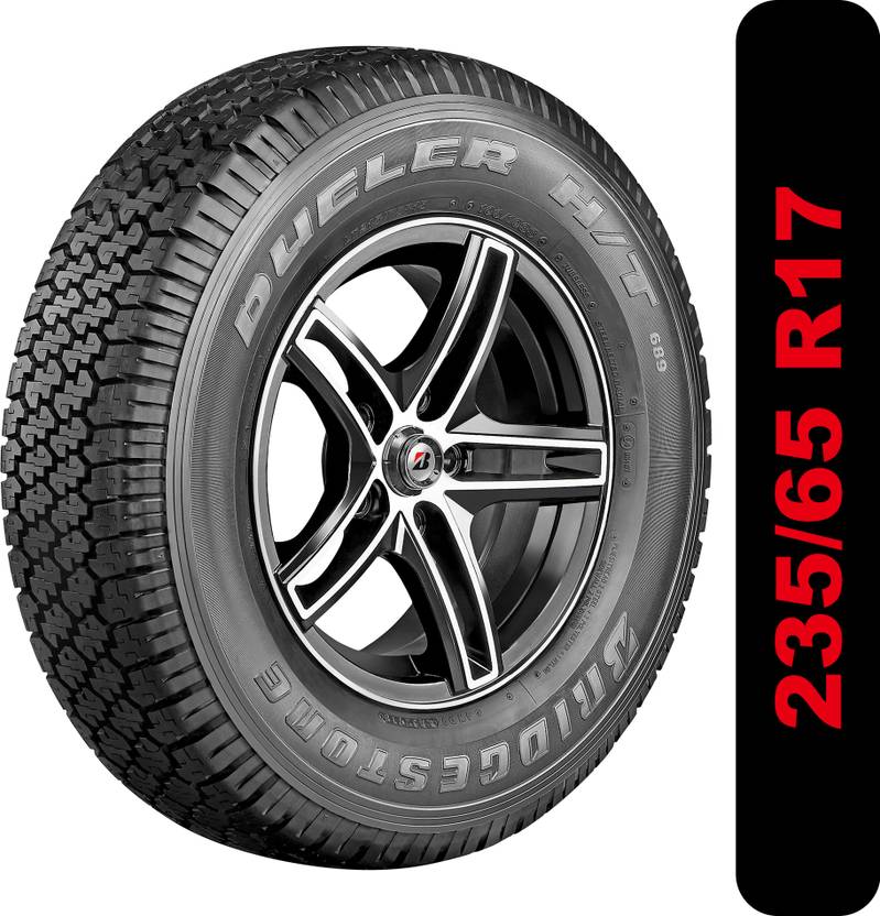 BRIDGESTONE 235/65R17 D684 4 Wheeler Tyre Price in India - Buy ...