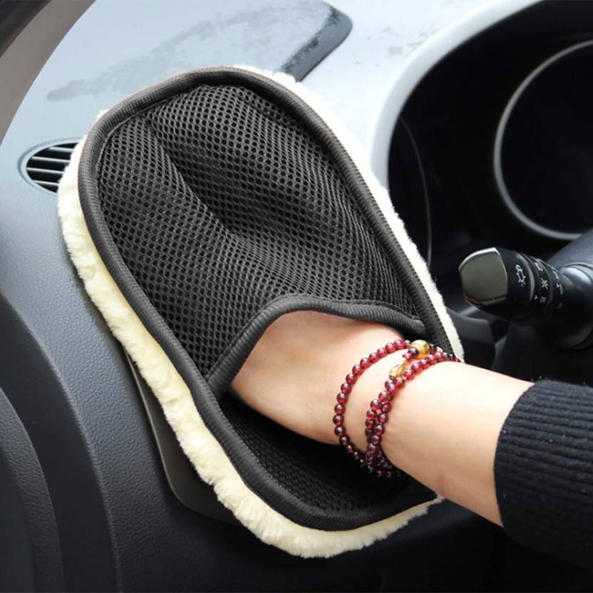 AKAAY Microfiber Vehicle Washing  Washing Mitt Hand Glove