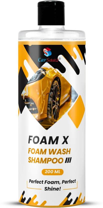 Carsaaz Foam X 200 ml Car Washing Liquid
