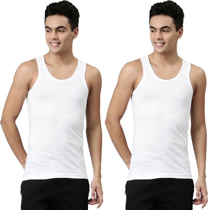Dixcy Scott Josh Pack of 2 100% Breathable Cotton Men Vest