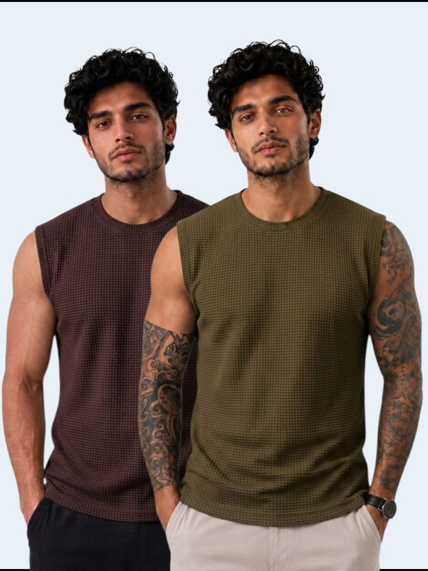 Funahme Men's Vest Pack of 2 - Image 8