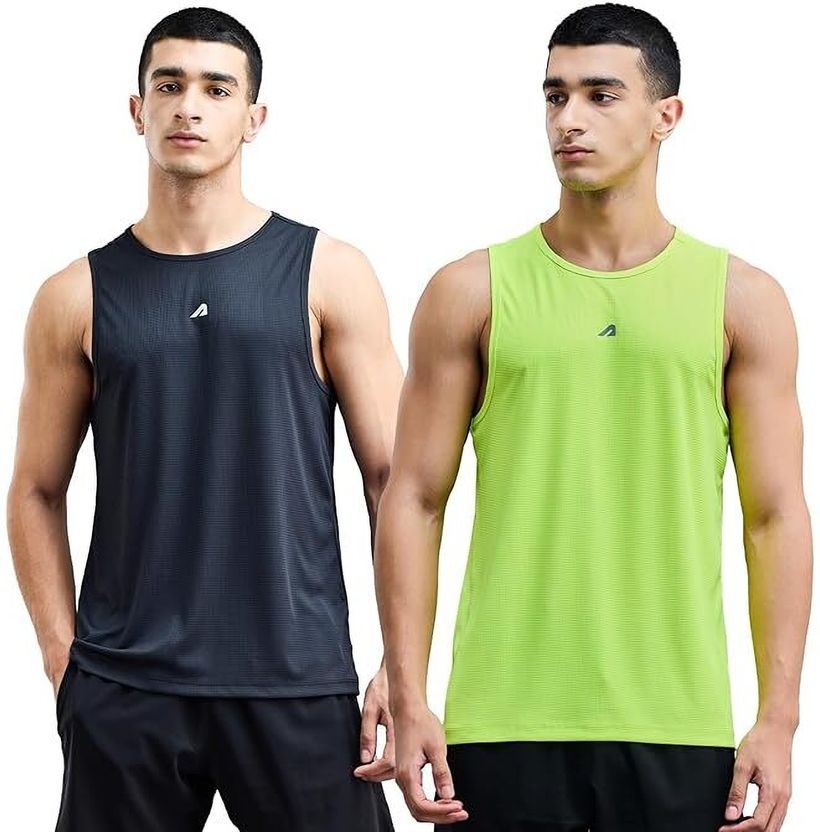 BOLDFIT Pack of 2 Men Vest - Image 3
