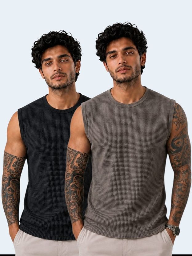 Funahme Men's Vest Pack of 2 - Image 7