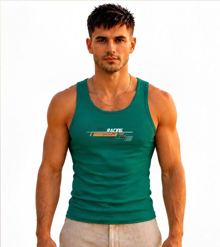 Earth Star Sports Sleeveless | Sando | Round Neck | Men Sleeveless Gym Vest Men Vest
