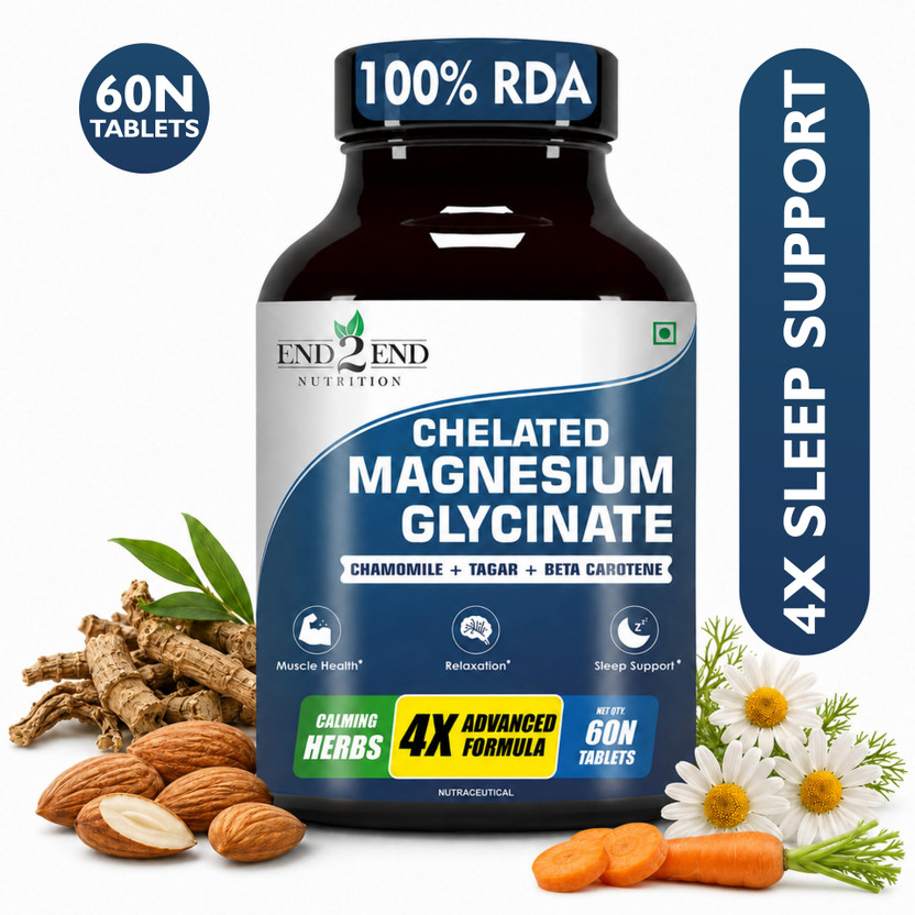 End2end Nutrition Melatonin 10mg Tagar 250mg 