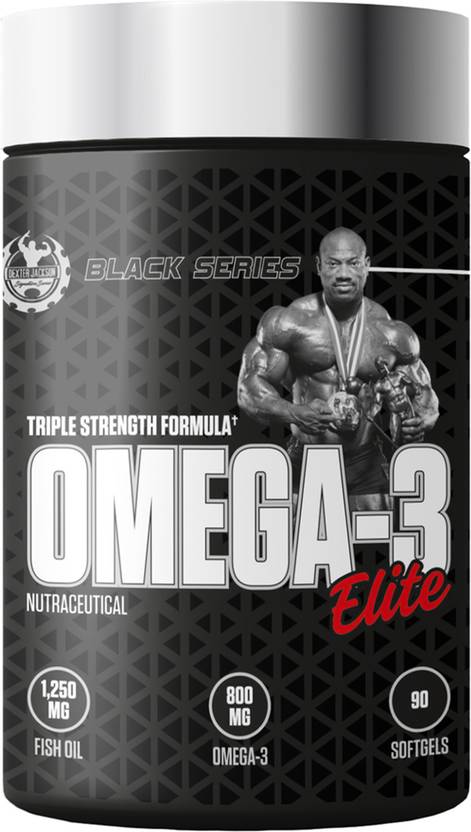 dexter jackson DJSS BLACK SERIES OMEGA 1250 MG TRIPPLE STRENGTH 90 SOFTGELS