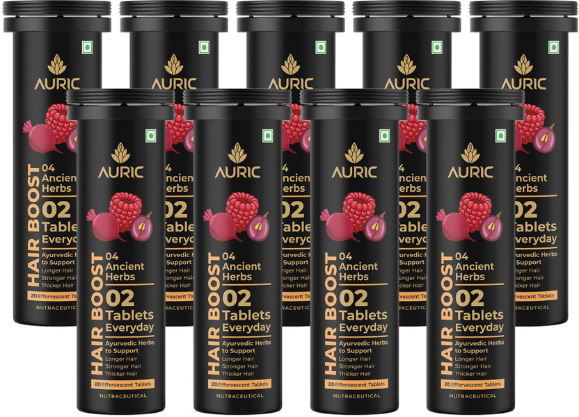 Auric Hair Boost Effervescent Tablets 180