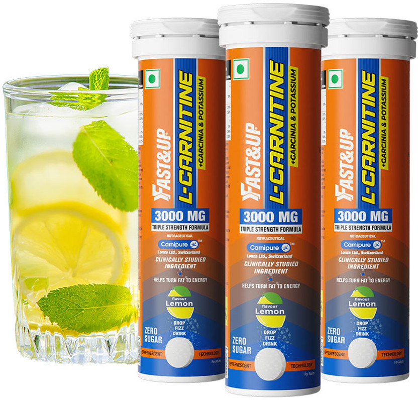 FAST&UP L-CARNITINE 3000 MG - TRIPLE ACTION FORMULA FOR FASTER