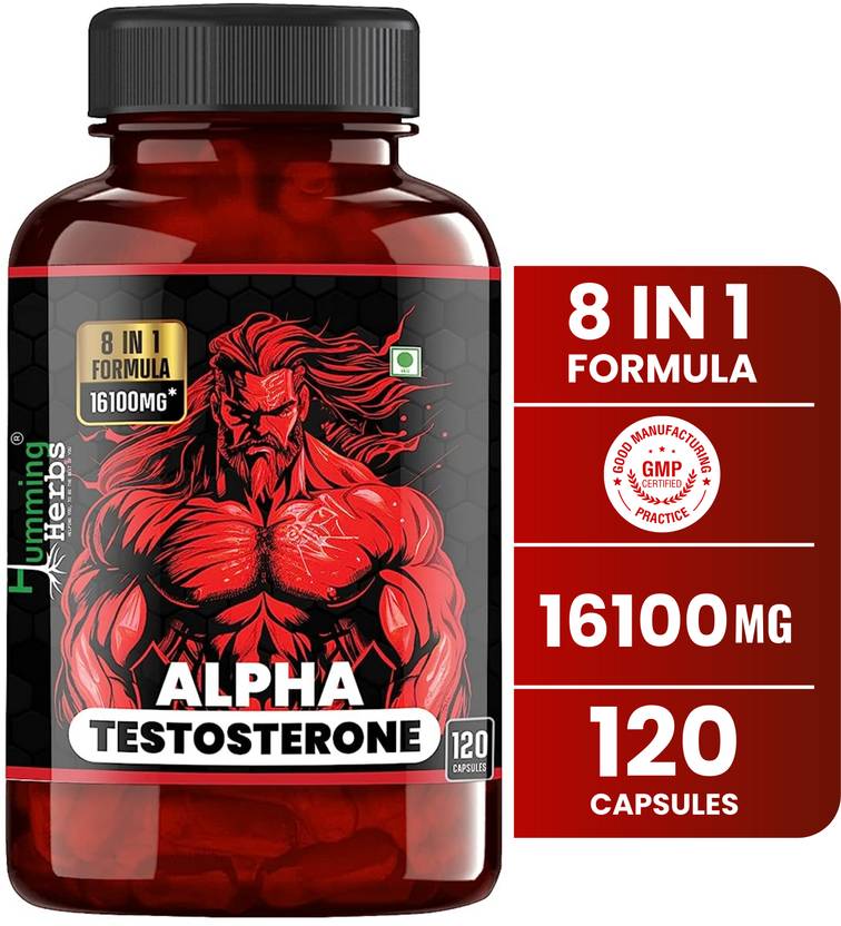 Humming Herbs Alpha Testosterone Boost Natural Testosterone for