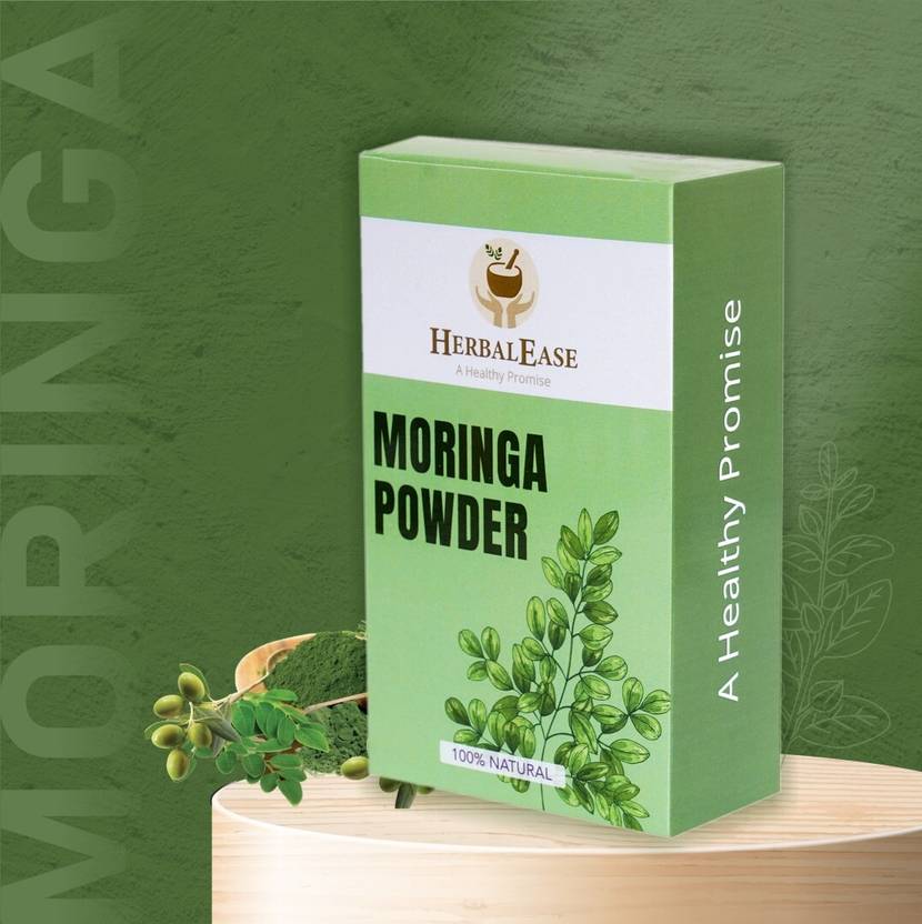 HERBALEASE 100 Organic Moringa Powder Superfood for Energy