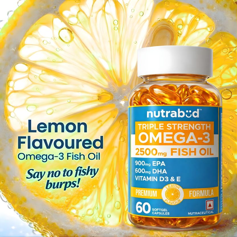 Nutrabud Omega 3 Fish Oil 2500mg 2.5g - Image 4