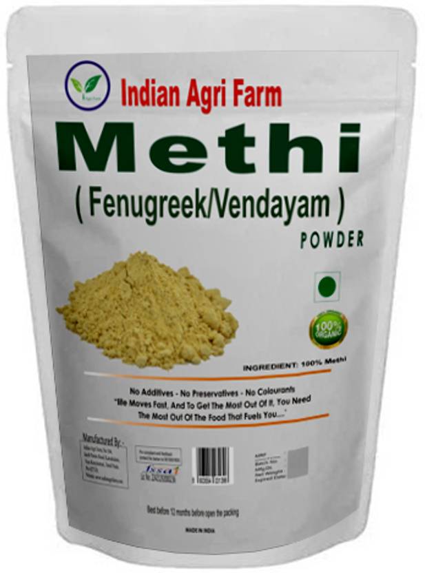 IAgriFarm Methi/Fenugreek/Vendayam PowderFor Cough,Asthma,Obesity