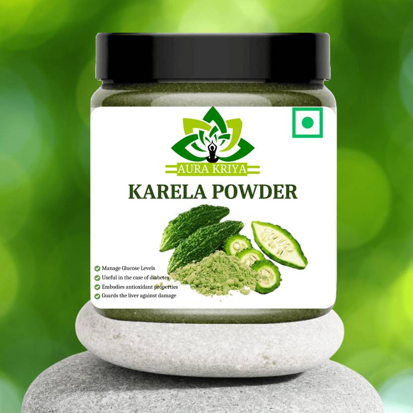 Aura Kriya Organic Karela Powder Manage Blood Sugar Levels sugar