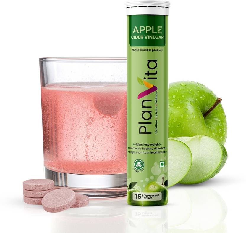 PLANVITA Effervescent Tablet with mother,Vit B6 & B12 for weight loss