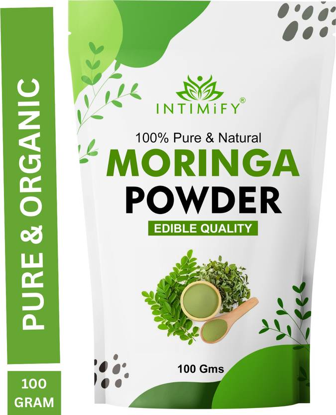 INTIMIFY Moringa Leaf Powder for Immunity, Skin & Hair