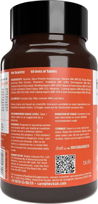 hk vitals Multivitamin 60 Tablets - Image 9
