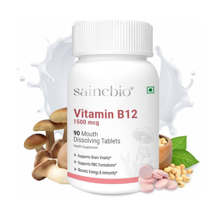 Liposomal Vitamin B12 1500 mcg (90 Tablets)