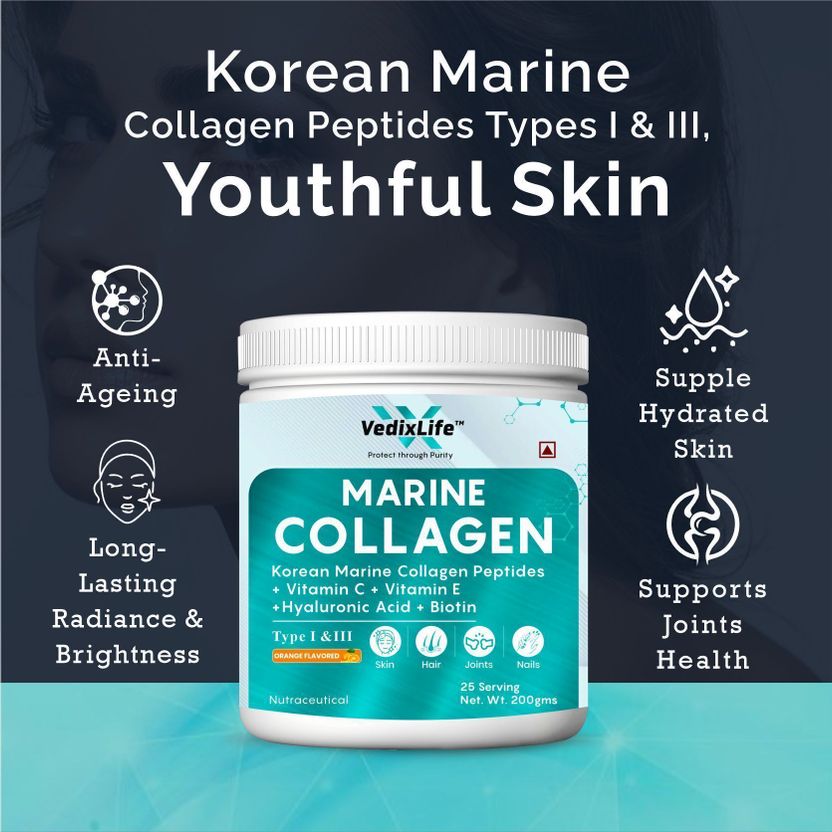 VedixLife Skin Radiance Collagen Supplement 104g - Image 3