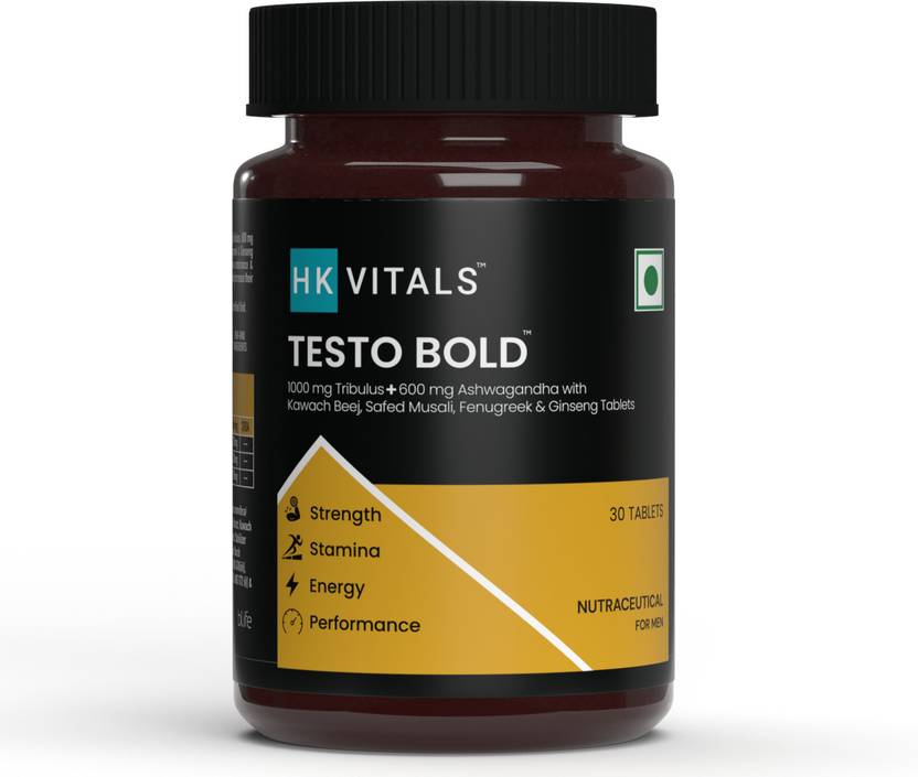 HEALTHKART HK Vitals Testo Bold, Testosterone Booster for Men, for Energy & Stamina Price in