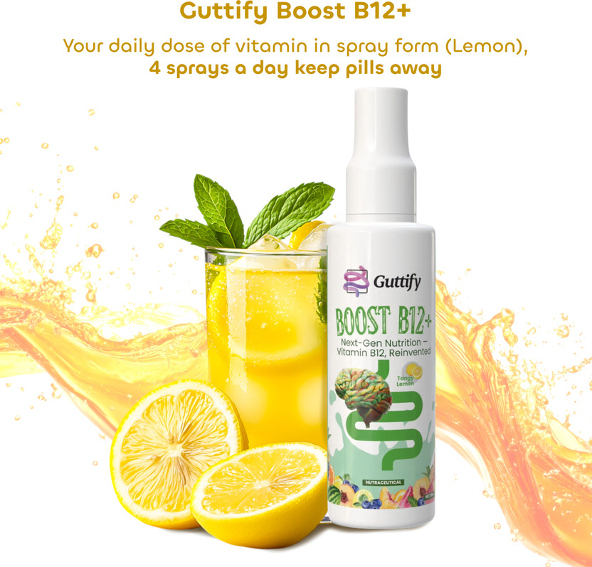 Guttify Boost Vitamin B12 - Lemon
