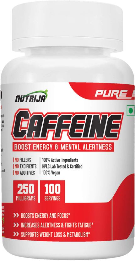 NutriJa Caffeine Powder Pre Workout 75g - Image 1