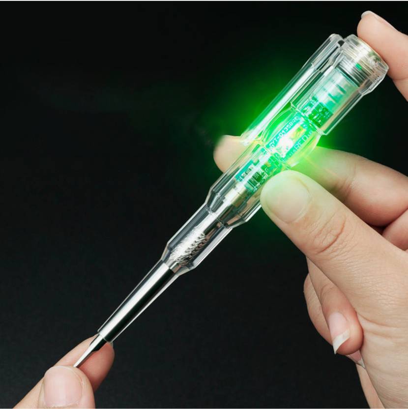 HOME N TECH Multifunction Dual LED AC-DC Light Tester PenB78 Analog Voltage Tester