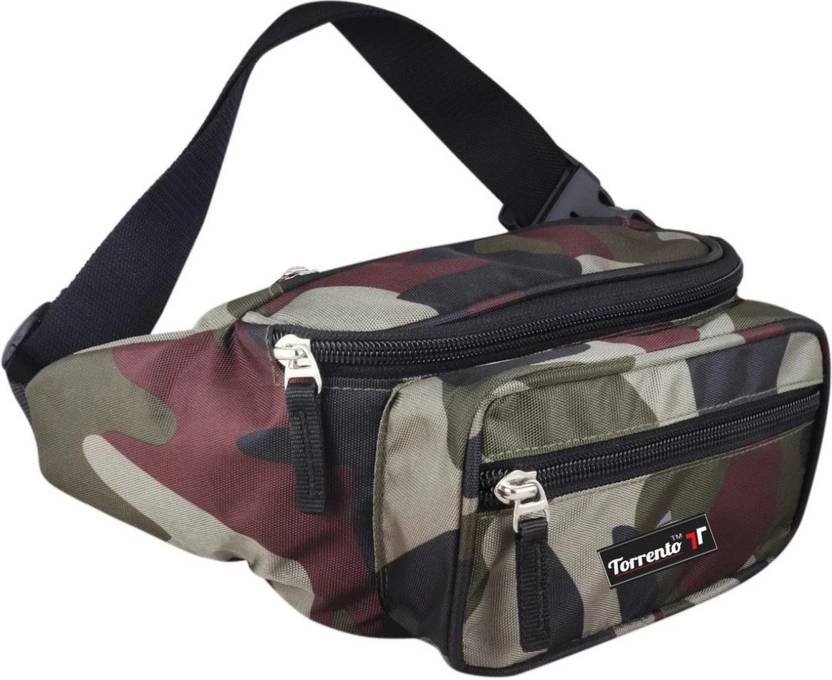 TORRENTO Flipkart Waist Pack Bag Artificial leather Pouch Pockets Hiking travel Bags waist bag