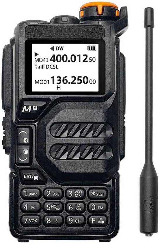 NEW Quansheng UVK5 Dual Band Walkie Talkie C Type Charging Long Range