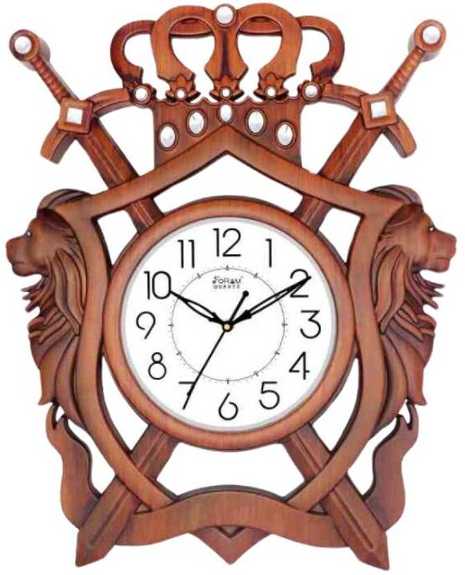 Richous Online Analog 51 cm X 42 cm Wall Clock Price in India Buy