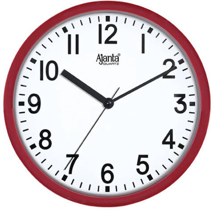 AJANTA Analog 23 cm X 23 cm Wall Clock Price in India Buy AJANTA