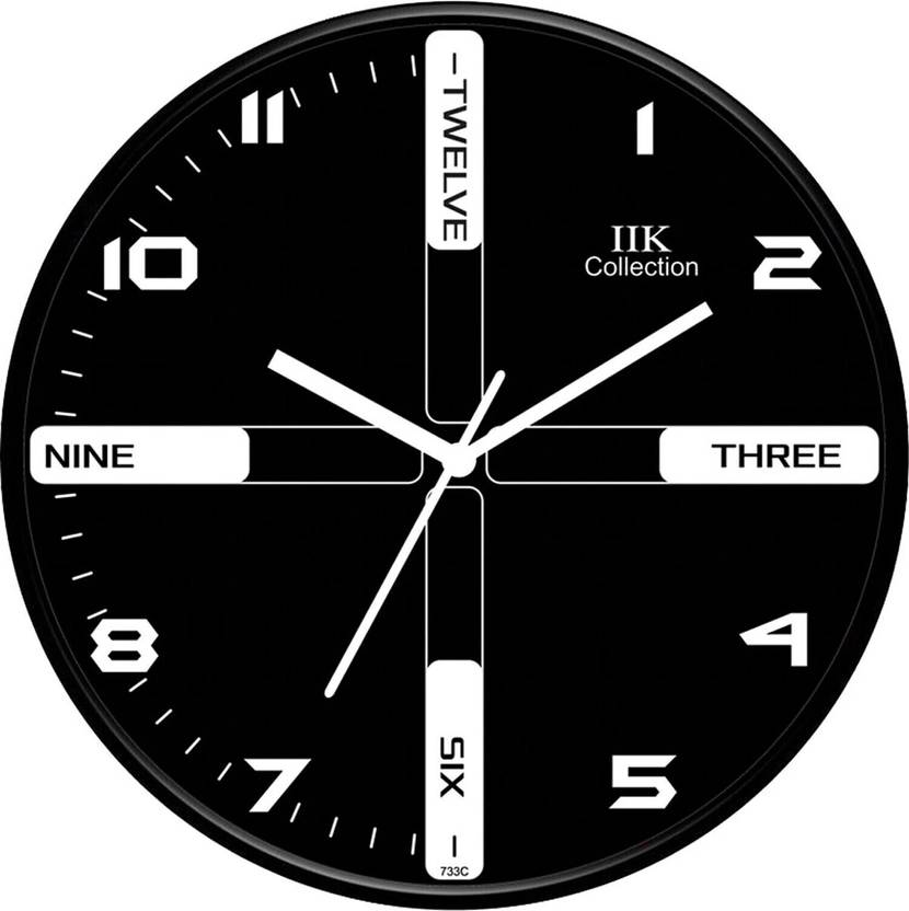 IIK Collection Analog 30 cm X 30 cm Wall Clock