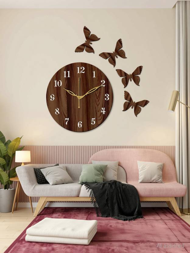 Yami Analog 25 cm X 25 cm Wall Clock