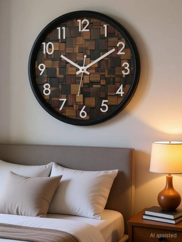 DEEPAK SALES Analog 25 cm X 25 cm Wall Clock