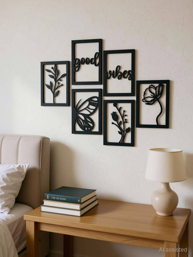 A3 BOX Wooden Wall Decor Hangings Living Room, Bedroom, Kitchen, Office