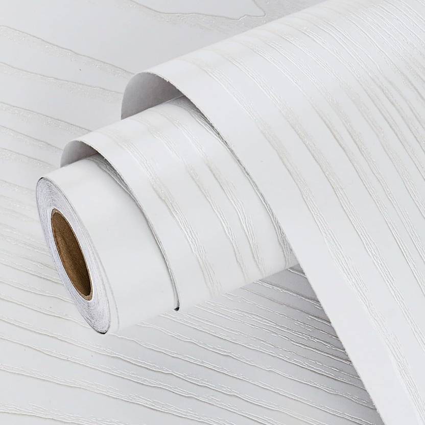 AMAZBIRD Wood Grain Textured Contact Paper Self-Adhesive Wallpaper