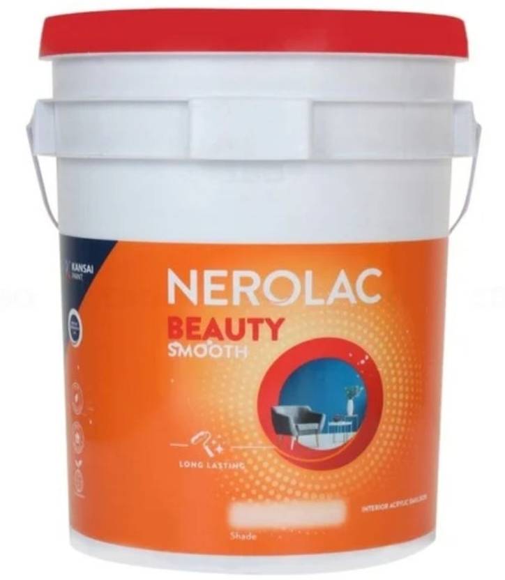 nerolac BEAUTY SMOOTH INTERIOR EMULSIONS PAINTS WHITE Emulsion Wall