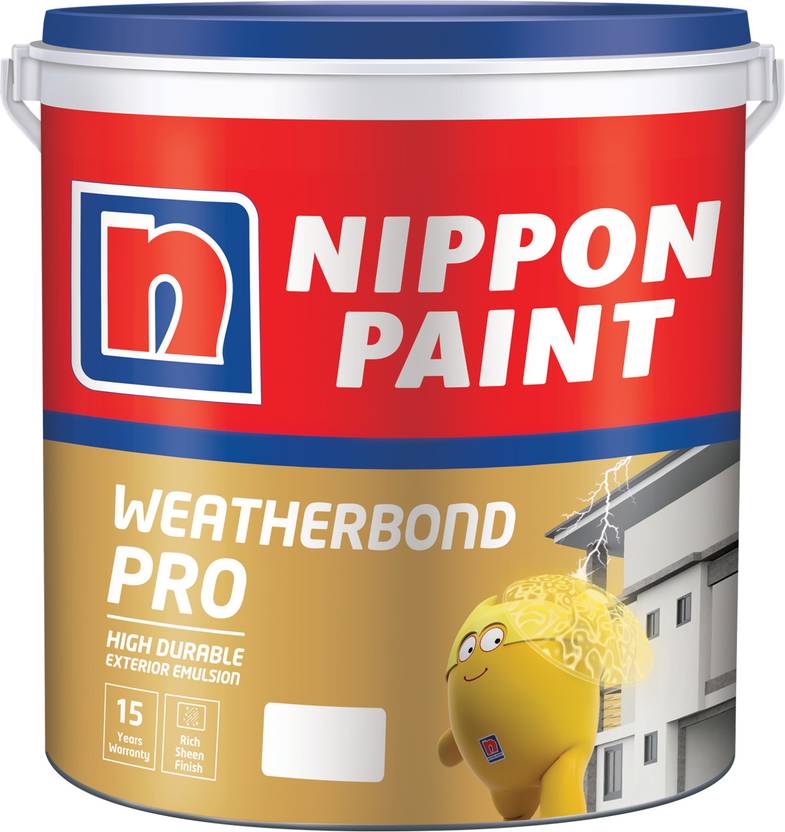 Nippon Paint Weatherbond Pro Exterior White Emulsion Wall Paint Price