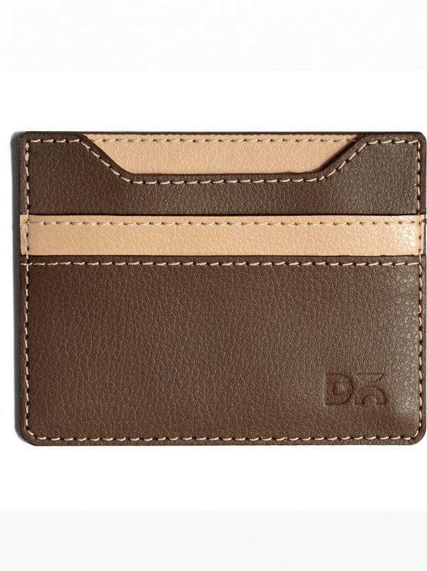 DailyObjects Men & Women Formal Brown Artificial Leather Wallet