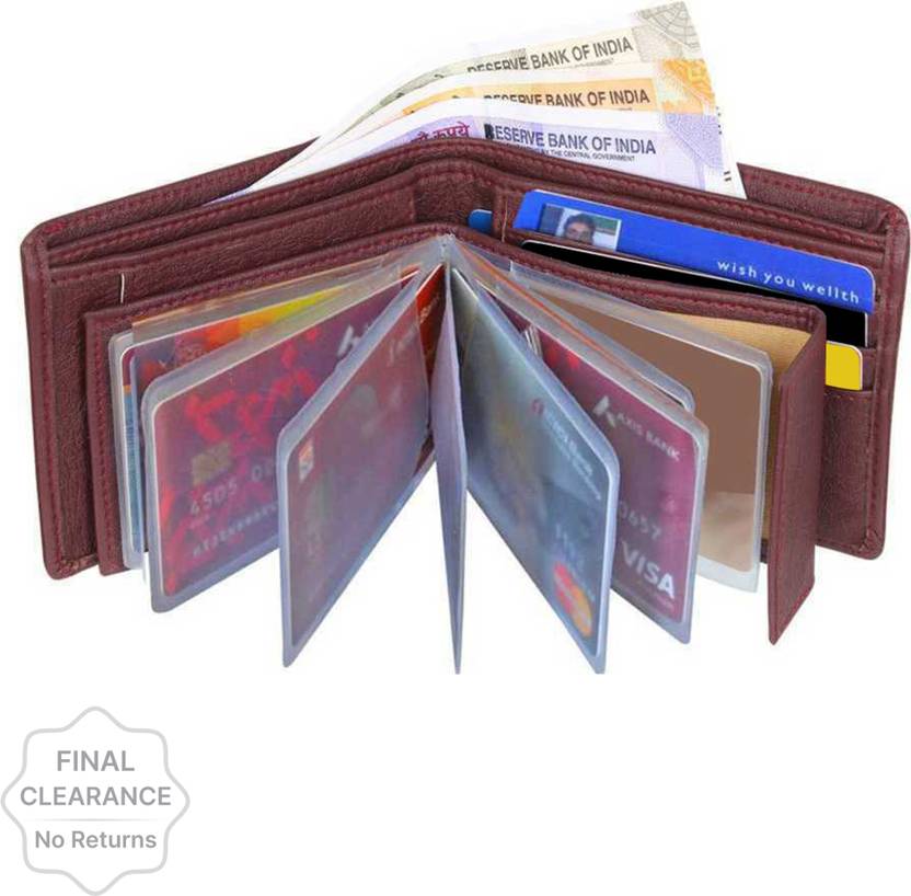 METRONAUT Men Casual, Formal, Evening/Party, Travel Brown Artificial Leather RFID Wallet