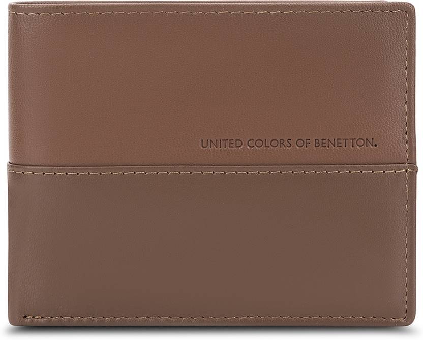 United Colors of Benetton Men Casual, Formal Tan Genuine Leather Wallet