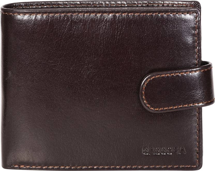 Sassora Men Casual, Ethnic, Travel, Trendy, Formal, Evening/Party Brown Genuine Leather RFID  Wallet