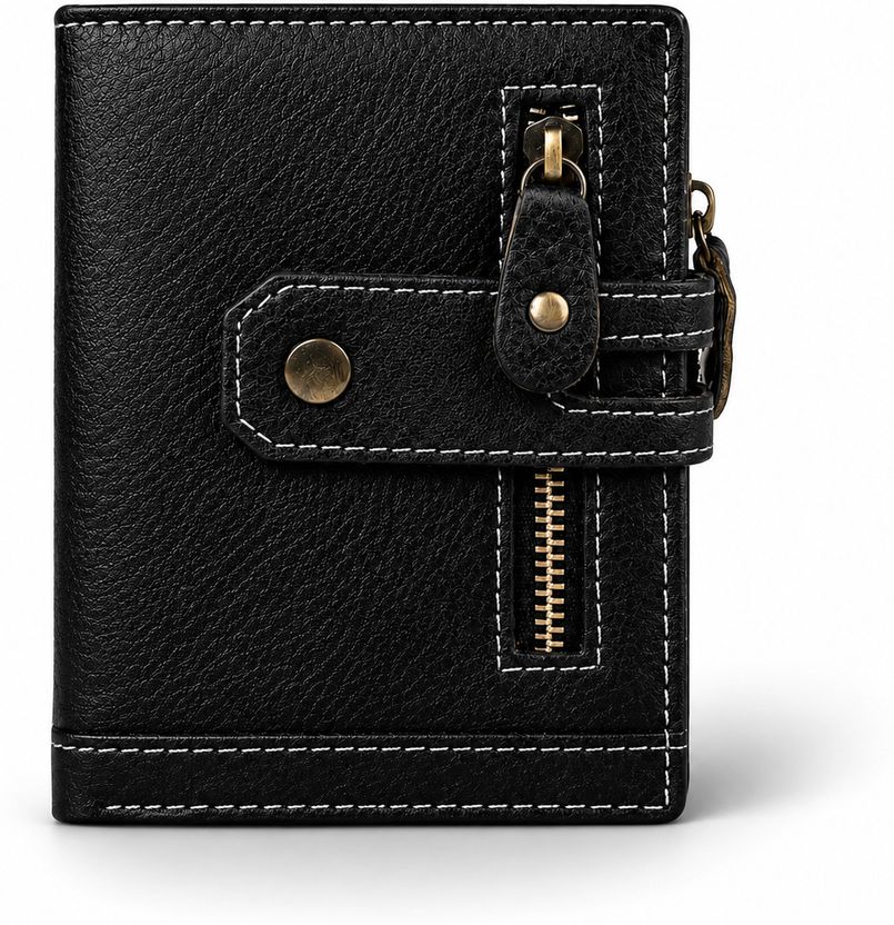 Twiner Men Brown Artificial Leather RFID Wallet - Image 9