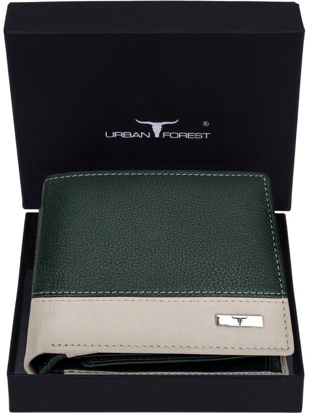 URBAN Men Brown Leather Wallet 8 Card Slots - Image 7