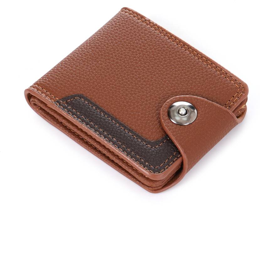 WROGN Men Formal, Evening/Party, Travel, Casual, Ethnic, Trendy Tan Artificial Leather Wallet