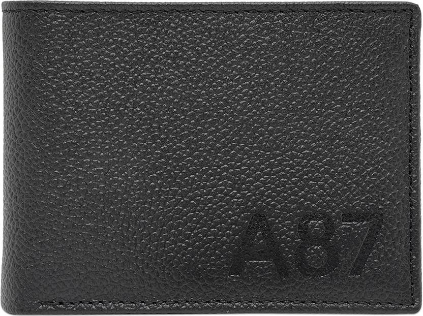 AEROPOSTALE Men Casual Black Genuine Leather Wallet